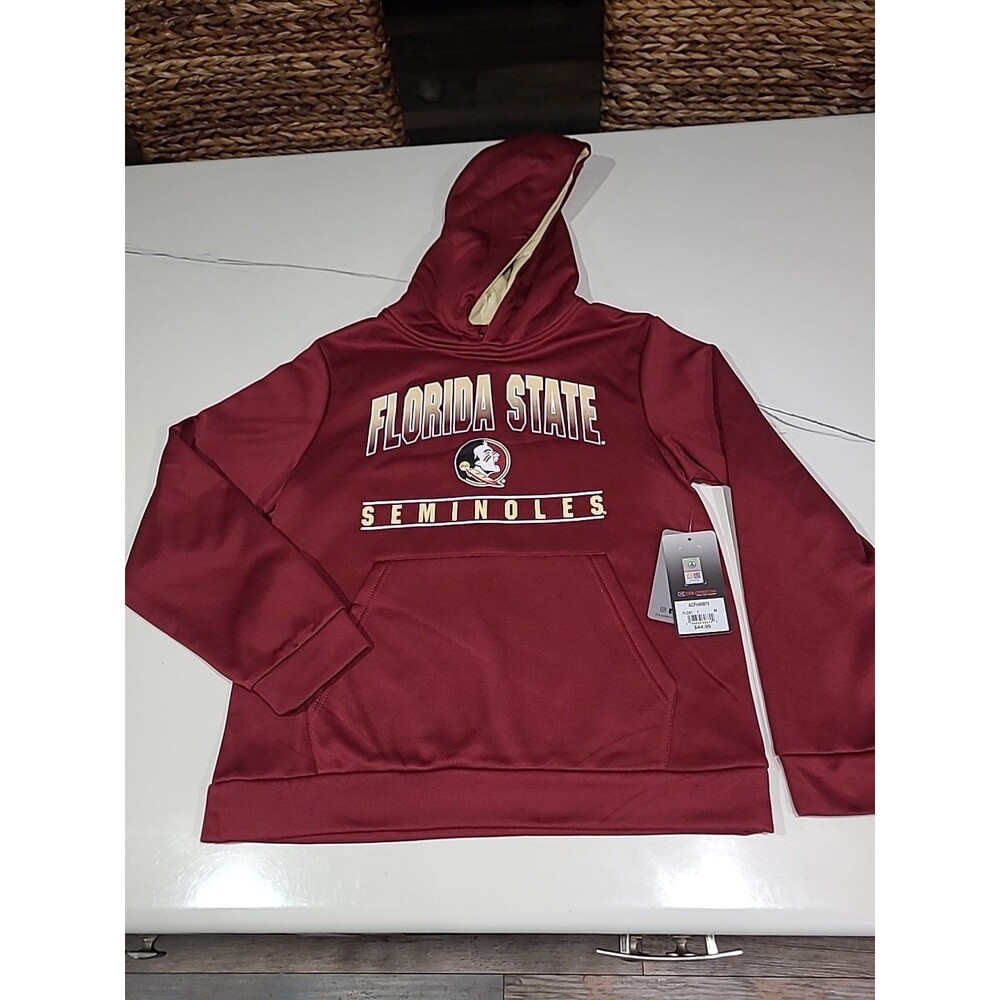 Colosseum Hoodie Youth XL Red/maroon Florida State Seminoles FSU B20